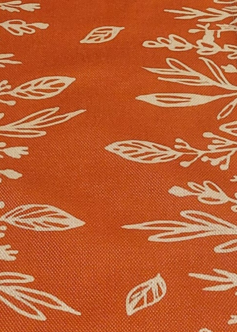 Table Runner "White & Orange"