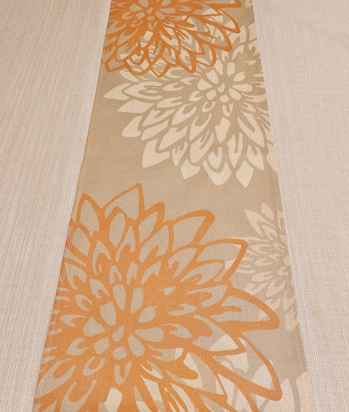 Table Runner "  Flowers"